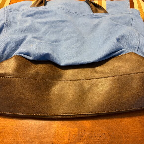 Pottery Barn Teen messenger bag canvas intials monogram TAY - Picture 6 of 14